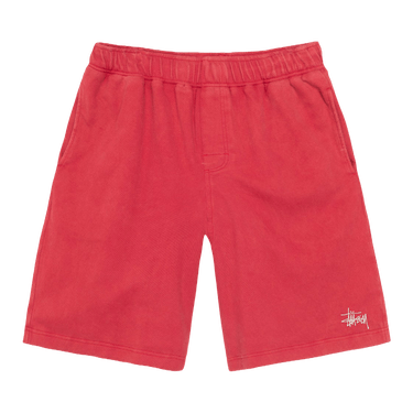 Stussy Double Layer Jersey Short 'Red'
