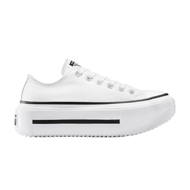 Converse Chuck Taylor All Star Lift Double Stack Low 'White Black'
