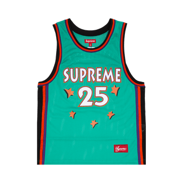 ウェア Supreme Star Basketball Jersey M Supreme Star Basketball Jersey White/Red- Size Medium