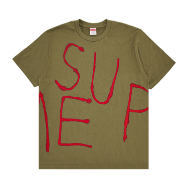 専用　supreme painted tee Buy Supreme Painted Tee 'Light Olive' - SS25T58 LIGHT OLIVE