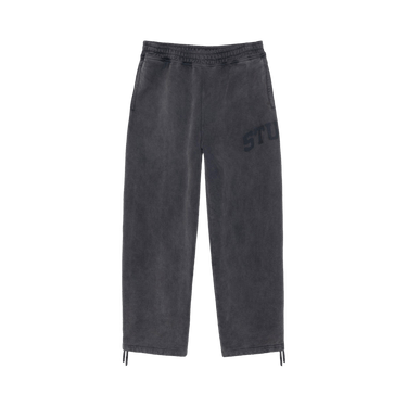 パンツ Stussy Fleece Pant Faded Graphic Stussy Faded Graphic Fleece Pant Washed Black Men's - FW24 - US