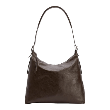 Buy Lemaire Belted Hobo Bag 'Dark Brown' - BG0144 LL0108 BR449 | GOAT