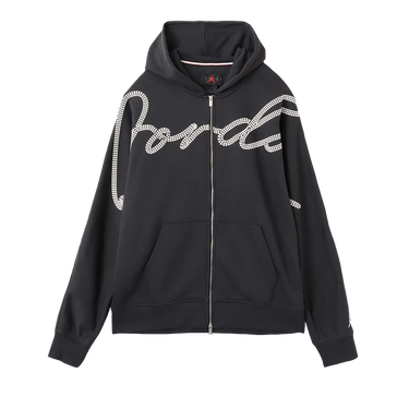 Air Jordan MVP Full-Zip Fleece Hoodie 'Off Black/Sail'