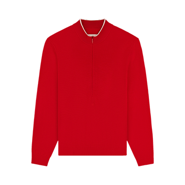 Buy Aimé Leon Dore Crest Knit Cycling Jersey 'Red' - SS25KS025 RED