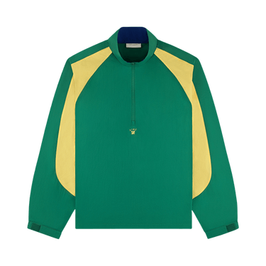 Buy Aimé Leon Dore Crest Nylon Half-Zip Pullover 'Green Jacket