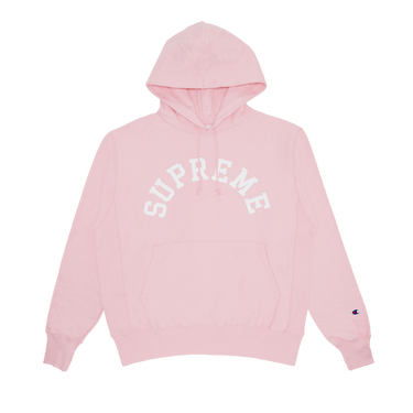 Buy Supreme Champion Hooded Sweatshirt 'Pink' - SS25SW57