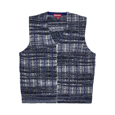 トップス Supreme Beaded Sweater Vest Dragon Zip Up Sweater Vest | Supreme 23ss
