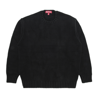 トップス Supreme applique kind knit sweater m Supreme Appliqué Cable Knit Sweater Black Men's - FW23 - US