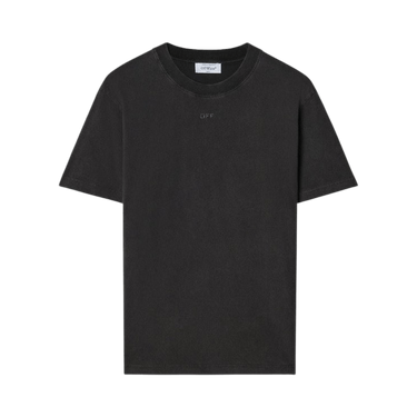 Tシャツ・カットソー Off-White BUKISHI LOGO SHORT SLEEVE T-SHIRT BLACK OMAA027S23 Off-White Men's 23 Logo Slim T-Shirt | Neiman Marcus