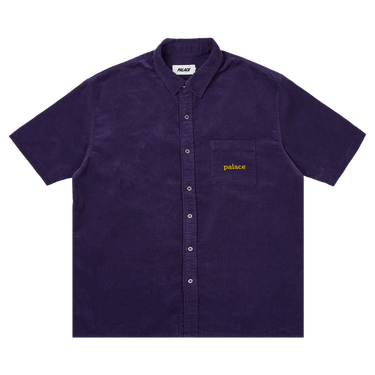 Palace Washed Cord Shirt 'Purple'