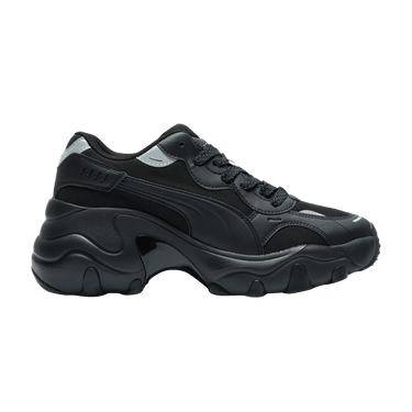 Puma Wmns Pulsar Wedge Mesh V2 'Black Silver'