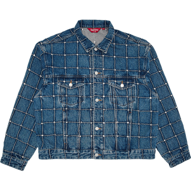 2024-25 秋冬新作  Denim Seam Studded Supreme Buy Trucker 'Blue Jacket その他