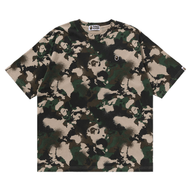 BAPE Map Camo Ape Head One Point Relaxed Fit Tee 'Green'