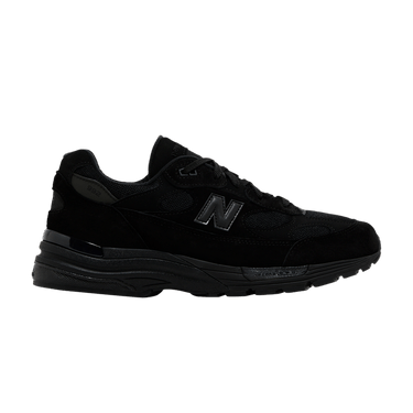 New Balance 992 Made in USA 'Triple Black' 2025