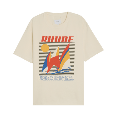 Rhude Poster Tee 'Vintage White'