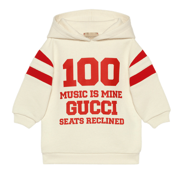 Buy Gucci Kids Music Is Mine Hoodie 'White' - 678934 XJD1W 9229 | GOAT