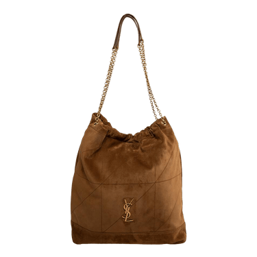 Saint Laurent Jamie Large Pochon 'Caramel Cognac'