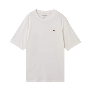 Air Jordan Sneaker Patch T-Shirt 'White/Varsity Red'