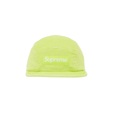 Buy Supreme Corduroy Camp Cap 'Neon Yellow' - SS25H82 NEON YELLOW