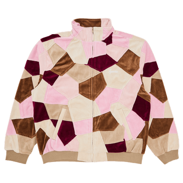 Buy Supreme Patchwork Velour Track Jacket 'Tan' - SS25J26 TAN | GOAT