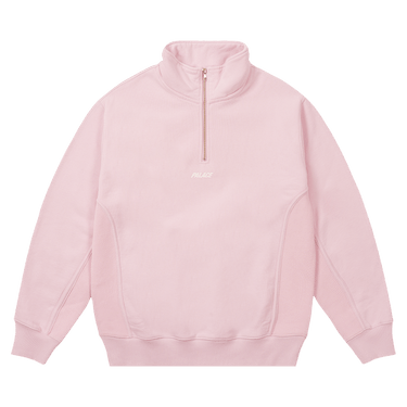 Palace 1/4 Zip Wash Out Funnel 'Lush Flush'