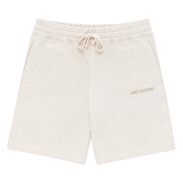 Aimé Leon Dore Tonal Logo Sweatshorts 'Oatmeal'