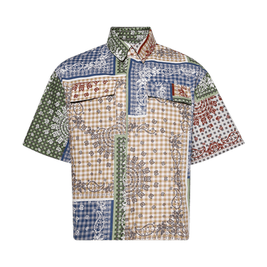 Rhude Bandana Boxy Work Shirt 'Multicolor'
