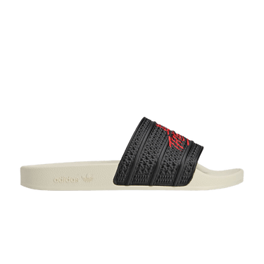 100 Thieves x adidas Adilette Slide 'Black Red'