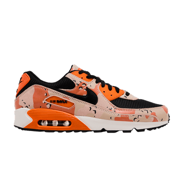 Nike Air Max 90 Premium 'Camo Pack - Bio Beige Safety Orange'