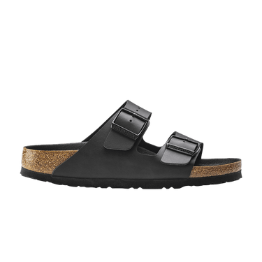 Birkenstock Arizona Birko-Flor Narrow 'Black'