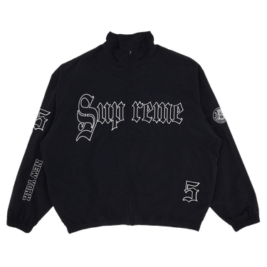 Buy Supreme Old English Track Jacket 'Black' - SS25J32 BLACK