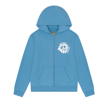 Buy Denim Tears Denim University Zip Hoodie 'Light Blue