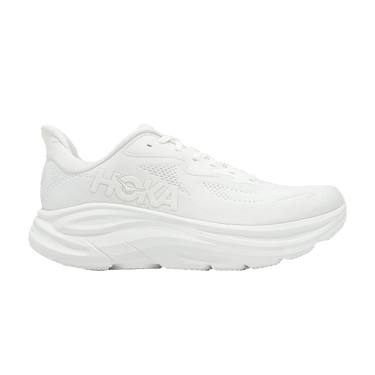 HOKA Clifton 10 Wide 'Triple White'