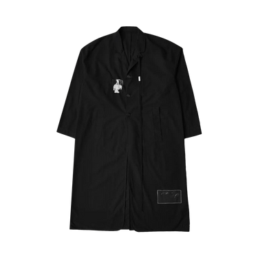 Buy Ann Demeulemeester Dario Light Deconstructed Coat With Printed