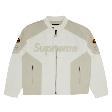 Buy Supreme x Vanson Leathers x Cordura Cotton Jacket 'White