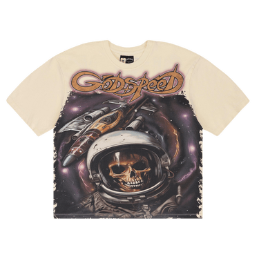 Godspeed Space Traveler T-Shirt 'Bone'