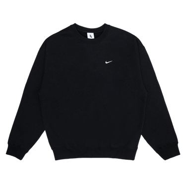 Nike Solo Swoosh Fleece Crewneck 'Black'