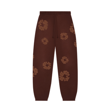 Denim Tears Mono Cotton Wreath Sweatpants 'Brown'