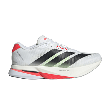 Buy Adidas Adizero Boston 13 'White Black Lucid Red' - JS4932 | GOAT