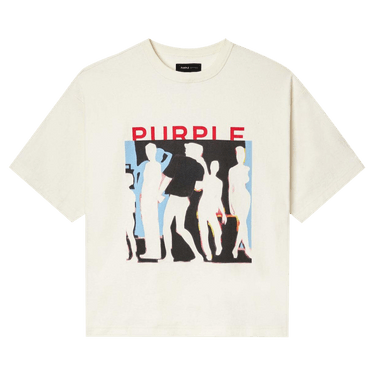 PURPLE BRAND Jersey Oversized T-Shirt 'Off White'
