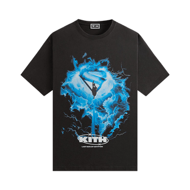 Kith x Superman Lightning Vintage Tee 'Black'