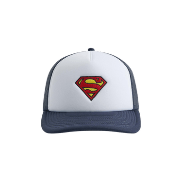 帽子 Kith x Superman Nolan Trucker Hat Black Superman | Kith Nolan Trucker Hat - Black
