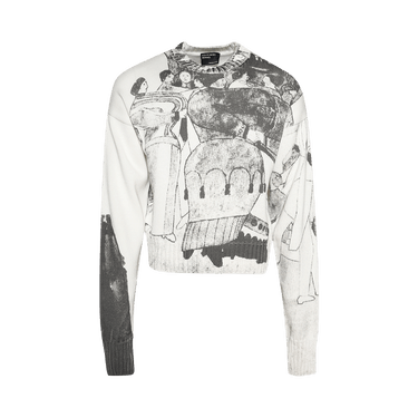 Enfants Riches Déprimés The Ballroom Dance Sweater 'White'
