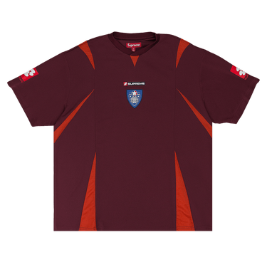 【SUPREME】CREST SOCCER JERSEY MAROON - 24FW 1510670_00.png.png
