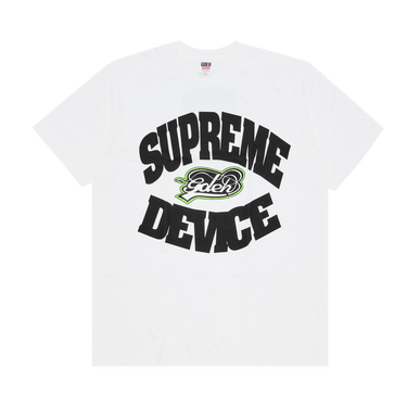 【Supreme x GOODENOUGH】Device T-Shirt★White★25SS★ Supreme GOODENOUGH Device Tee (SS25) - $48