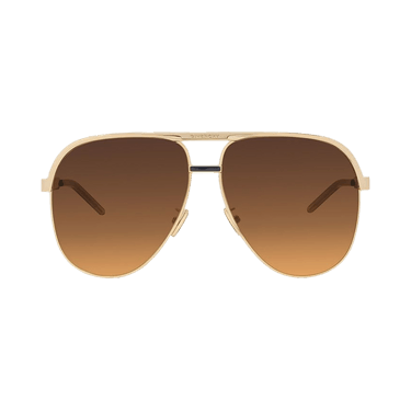 Buy Givenchy Aviator Sunglasses 'Gold/Amber' - GV40117U 30F | GOAT