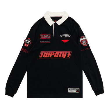 Air Jordan Essentials Long-Sleeve Rugby Top 'Black'