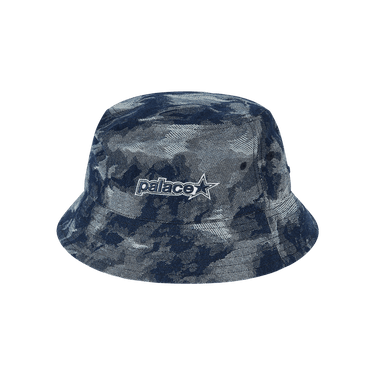 Palace P Star Bucket Hat 'Stonewash Denim'