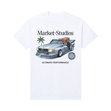 Market Des Bear T-Shirt 'White'