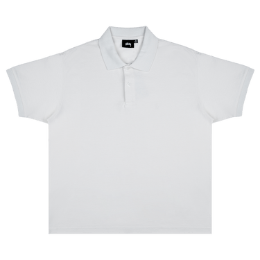 トップス STUSSY CLASSIC PIQUE POLO White M Stussy Classic Pique Polo Shirt in White for Men | Lyst